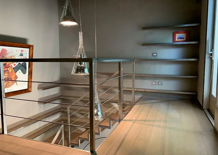 빌라 Exclusive Loft 300mt By The Sea Dei Marmi 포르데데이마르미